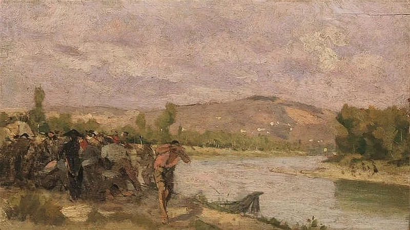 Angiolo - Paesaggio con lago